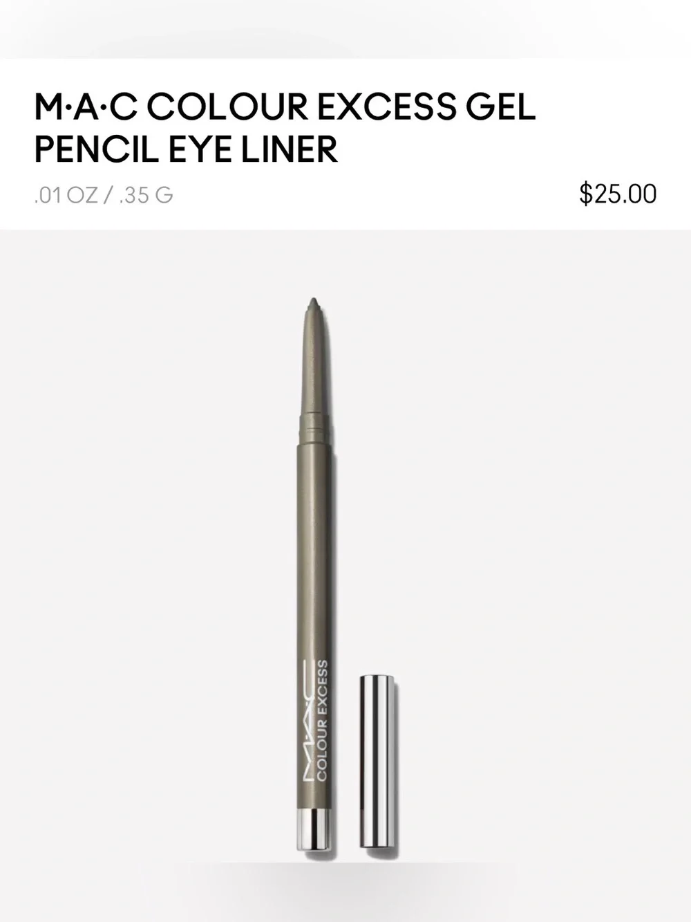 Set of MAC Extreme Dimension Mascara & Gel Eyeliner in Serial Monogamist